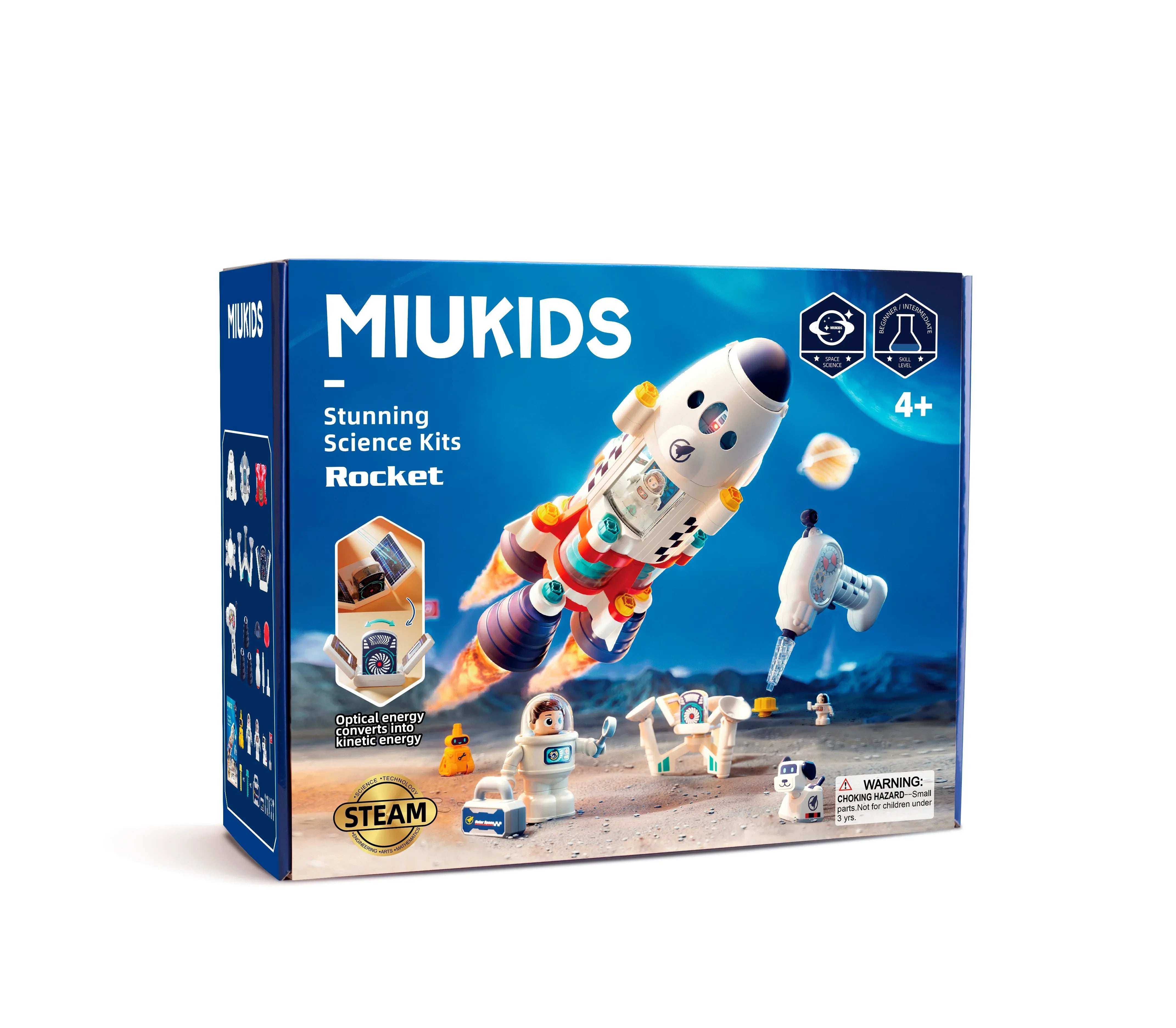 Hola Miukids Stunning Science Kits - Rocket for kids in Kuwait